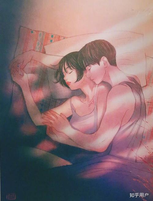 情侣睡觉各种抱法图片
