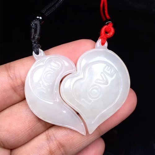 情侣玉吊坠图片大全 情侣玉佩吊坠图片