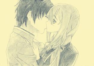 素描画情侣图片 情侣素描图片大全简单漂亮