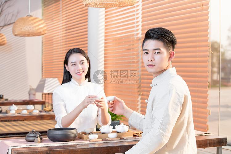 情侣喝茶图片 喝茶图片唯美图片