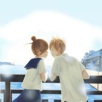 动漫情侣合照图片两个人 动漫情侣图片两个人一张唯美