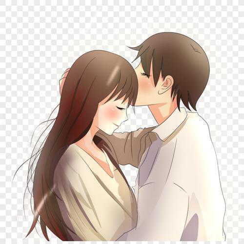 情侣拥抱动漫图 情侣拥抱动漫图片唯美