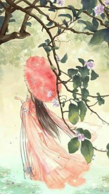 古风情侣背影图片 古装情侣背影图片