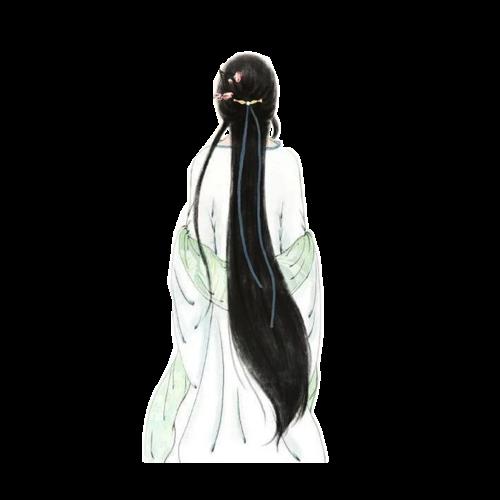 古装情侣背影图片 古装背影图片女生唯美