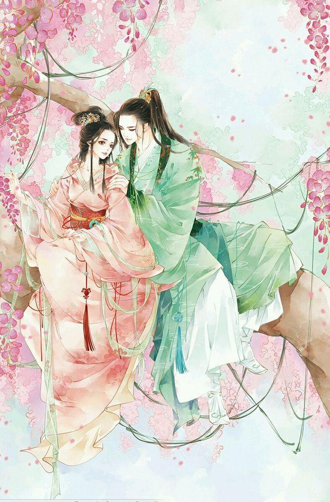 古装情侣背影图片 古装背影图片女生唯美