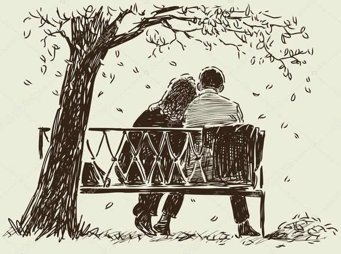 情侣坐椅子抱着的图片 两个人坐在椅子上的图片