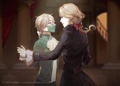 入殓师约瑟夫情侣图片 约瑟夫和红夫人的亲密图片