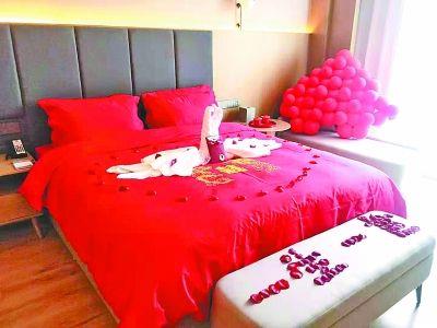 情侣房间布置图片酒店 主题情侣酒店房间设计图片