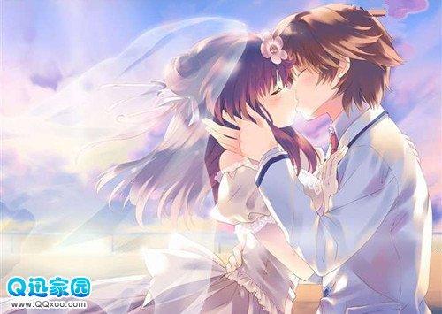 情侣亲嘴图 情侣亲密合照