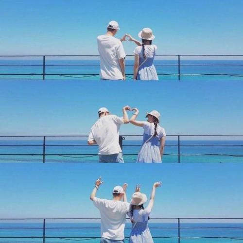 情侣照片拼图模板 情侣拼图图案大全