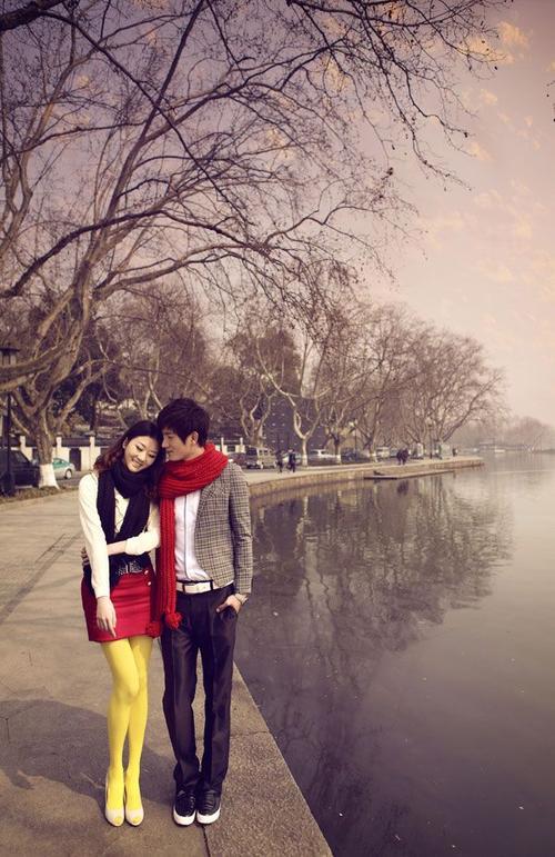 冬日情侣图片 冬天情侣图片大全图片