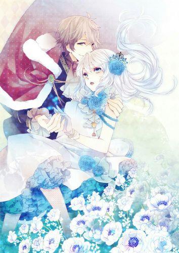 动漫情侣美图 动漫情侣图片