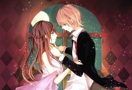 动漫情侣美图 动漫情侣图片