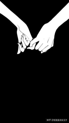 情侣黑色背景图片一男一女 情侣背景图片一男一女暗