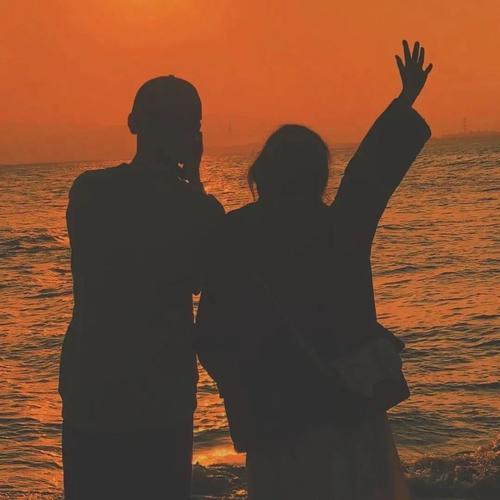 情侣夕阳图片唯美意境图片 夕阳图片风景情侣