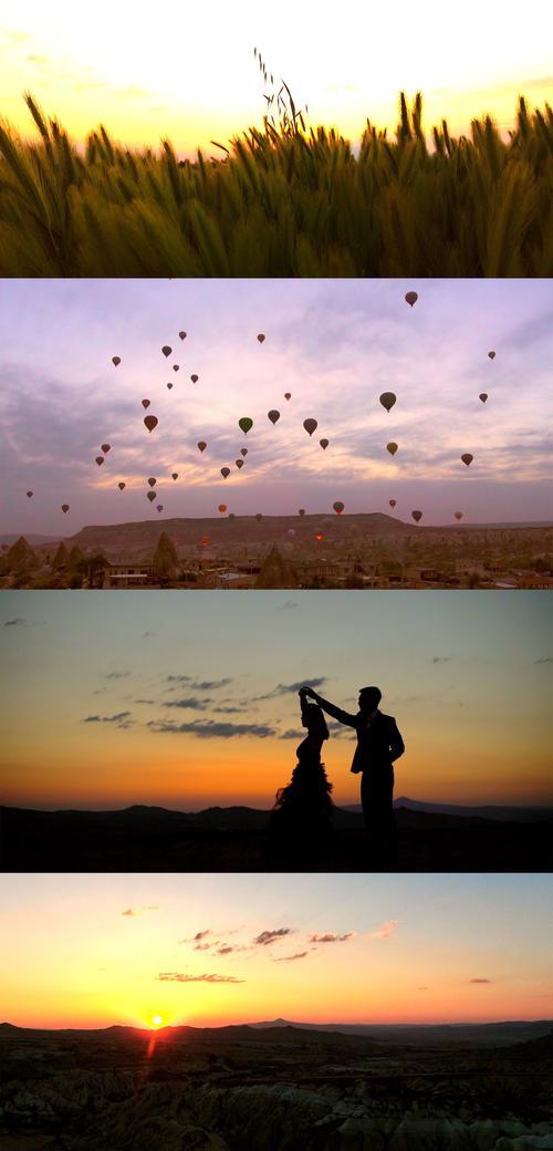 情侣夕阳图片唯美意境图片 夕阳图片风景情侣