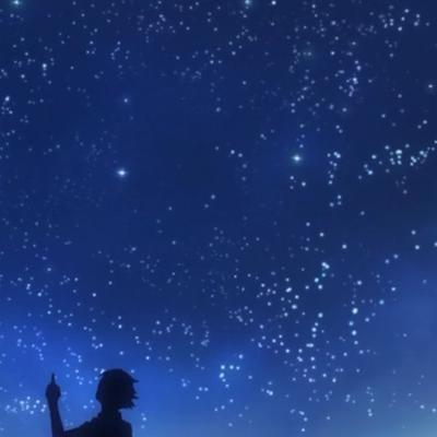 星空情侣图 星空情侣背景图