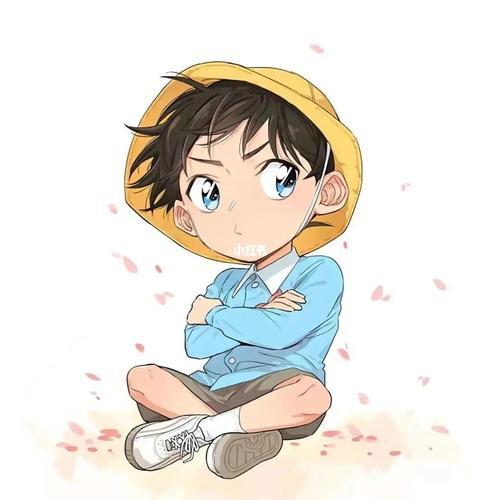 柯南情侣图片 柯南情侣图片一左一右