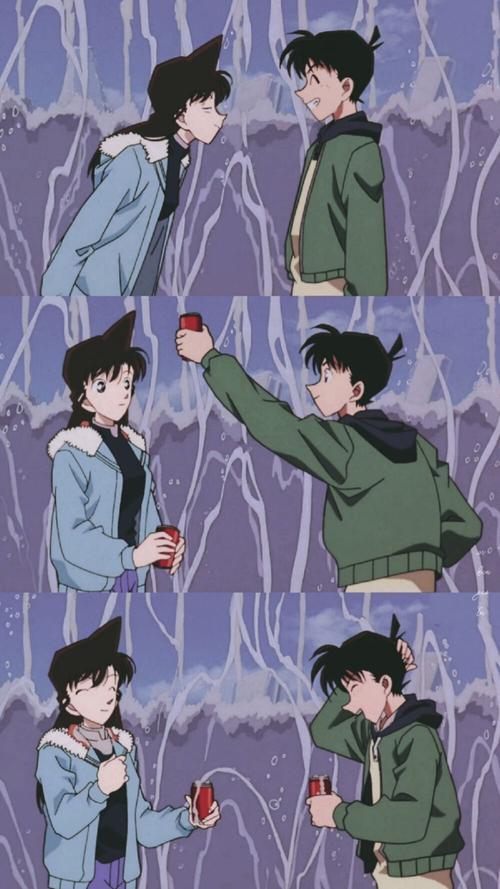 名侦探柯南情侣图片 名侦探柯南合照图片