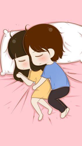 情侣睡姿图 情侣间的睡觉姿势