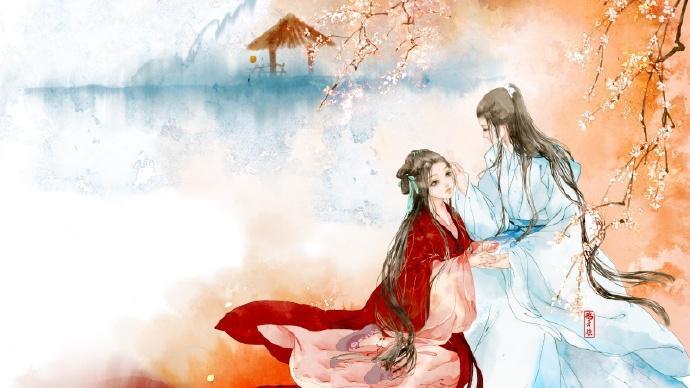 古风情侣图像 唯美的古风情侣图片