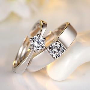 dr情侣钻戒图片及价格表 dr钻戒情侣款