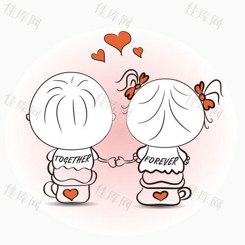 情侣扣图片素材大全 情侣抠图模板