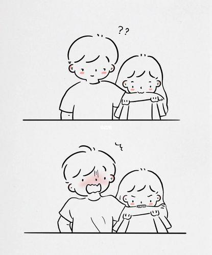 情侣绘画图片大全 画情侣图片大全简单又好看