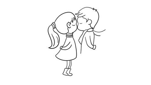 情侣的画画图片 情侣画画图片大全集简单