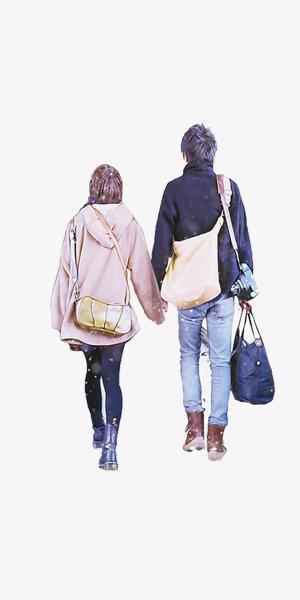 背影图情侣 情侣背影图真实照片