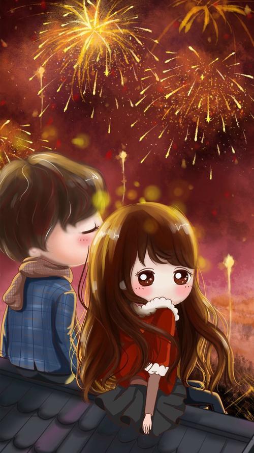 情侣背景图片一左一右 好看的情侣背景图一左一右分开