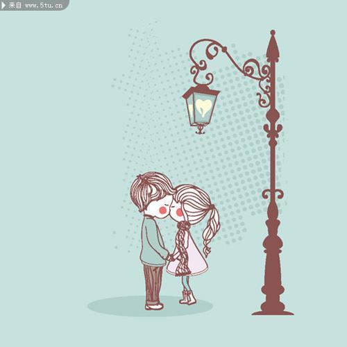 情侣底图素材图片 情侣照片模板素材