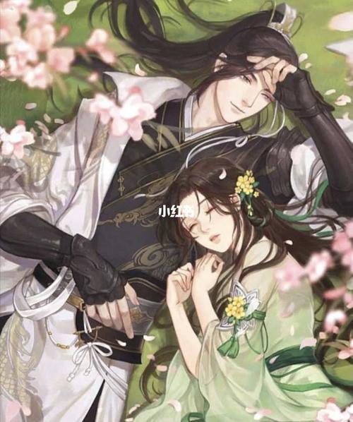 古风情侣背景图 古风情侣背景图片素材高清