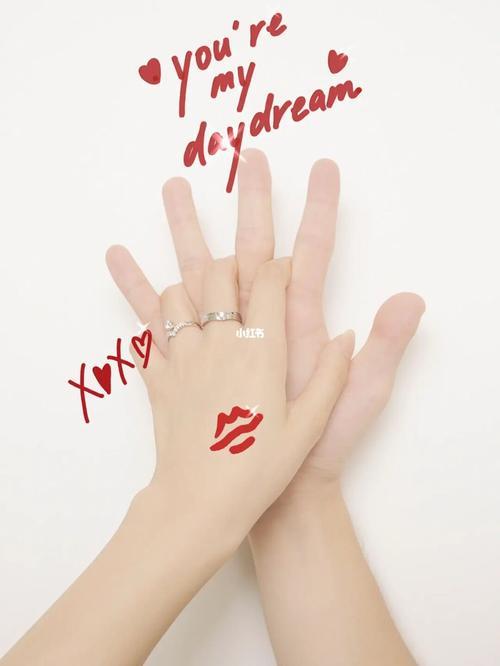 情侣手势图片大全 情侣手势背景图片