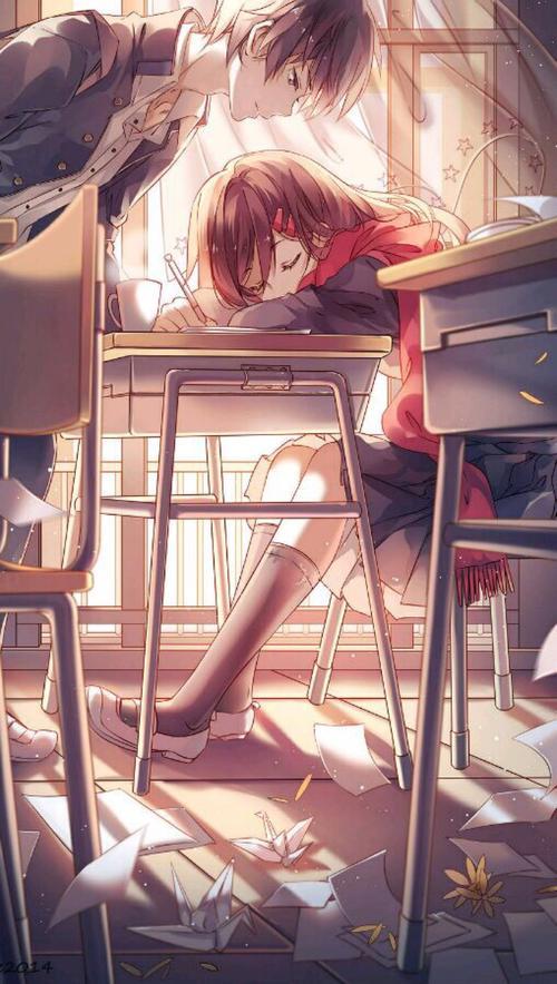 唯美情侣动漫图片 情侣唯美动漫图片大全浪漫图片