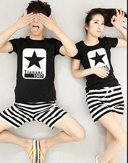 夏季情侣装图片 情侣衣服图片情侣装冬季