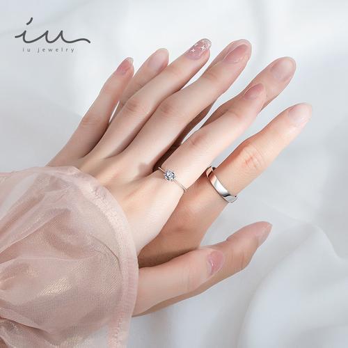 男女情侣戒指图片 情侣戒指男女戴哪个手图片