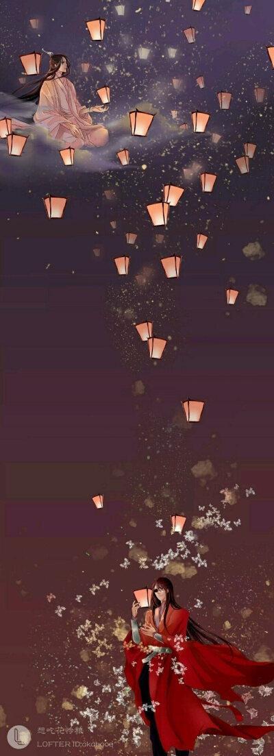 天官赐福情侣图片 天官赐福的情头图片