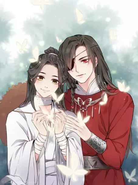 天官赐福情侣图片 天官赐福的情头图片