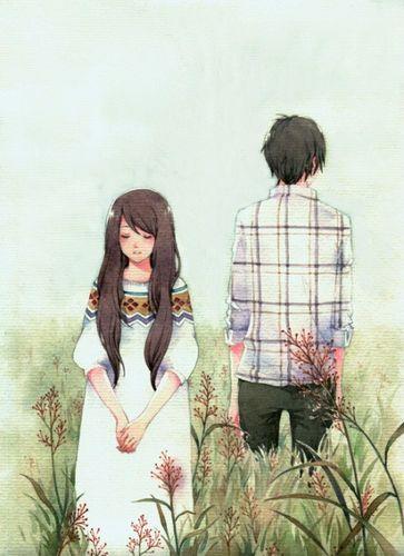 坐着的情侣图片 情侣背靠背坐在一起的图片