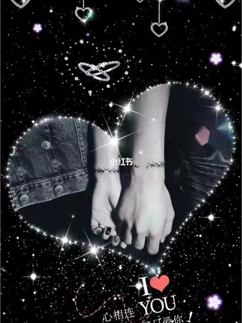 情侣背景图黑色 黑色背景情侣头像图片