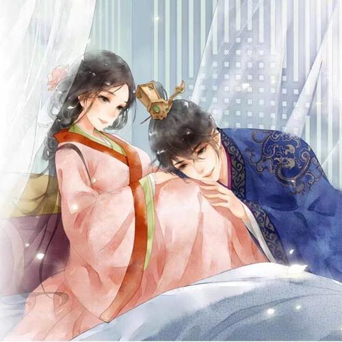 一对古装情侣图片 古装剧情侣图片