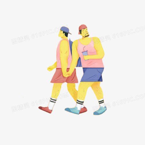 卡通情侣牵手图片 牵手图片情侣卡通