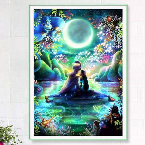 月光下的情侣图片 月光下的浪漫图片