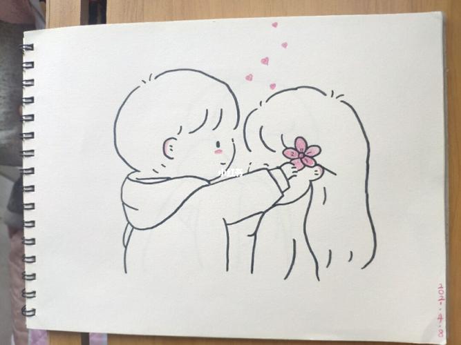 情侣绘画图片简笔画 画情侣的简笔画