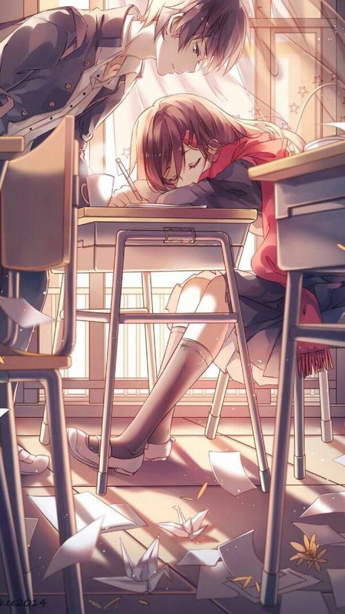 动漫双人情侣图 动漫人物情侣图片双人可爱