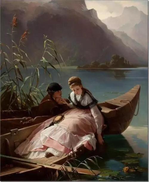 油画情侣图片 油画情侣头像