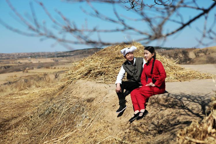 陕北情侣图片 陕北姑娘高清图片