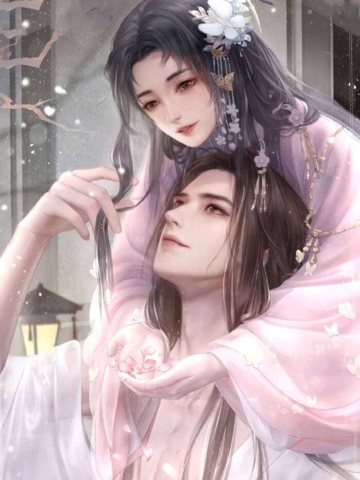 古风情侣图片双人图 情侣图片古风唯美一对