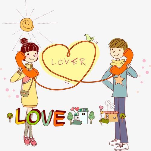 情侣打电话图片 情侣的照片